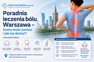 Poradnia leczenia bólu Warszawa – komu może pomóc i jak się dostać